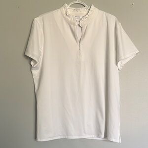 Chico's Women's Blouse in Classic White